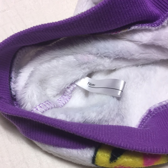 3T (5/$20) Plush Rainbow Emoji PJ? Top - Picture 10 of 10